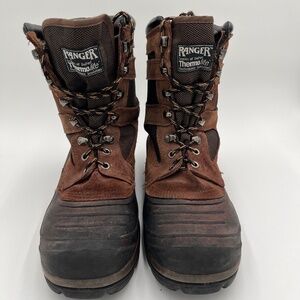 Ranger Work Boots Mens Size 13 DuPont Thermolite Insulated Lace Up Chore Hunting
